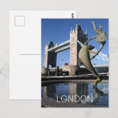 Londen Briefkaart (Voorkant / Achterkant)