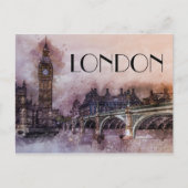 Londen Briefkaart (Voorkant)