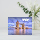 Londen Briefkaart (Staand voorkant)