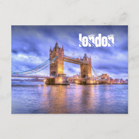 Londen Briefkaart (Voorkant)