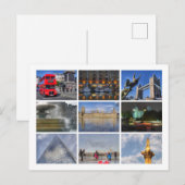 Londen Briefkaart (Voorkant / Achterkant)