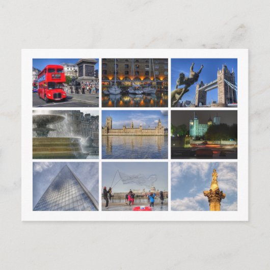 Londen Briefkaart (Voorkant)