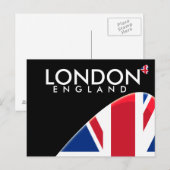 Londen Briefkaart (Voorkant / Achterkant)