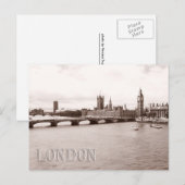 Londen Briefkaart (Voorkant / Achterkant)