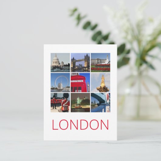 Londen Briefkaart (Staand voorkant)