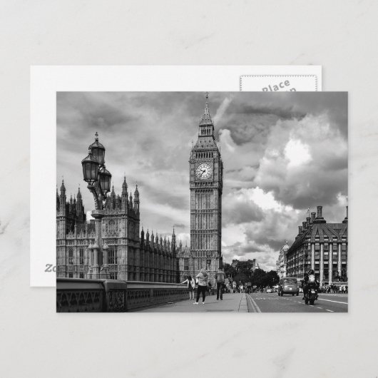 Londen Briefkaart (Voorkant / Achterkant)