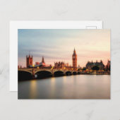 Londen Briefkaart (Voorkant / Achterkant)