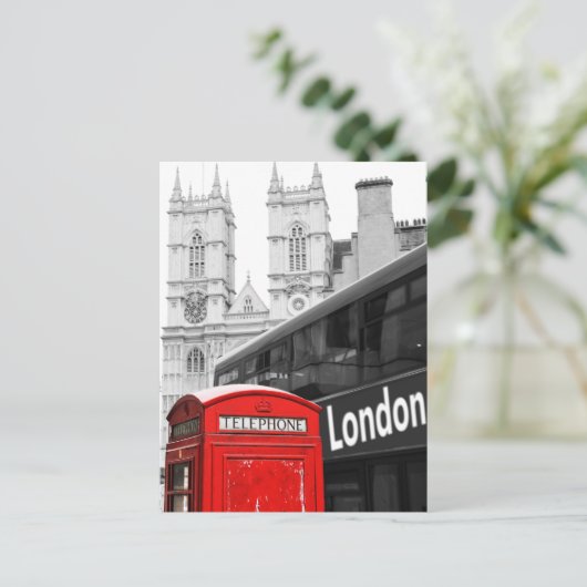 Londen Briefkaart (Staand voorkant)