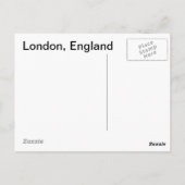 Londen Briefkaart (Achterkant)