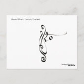 Londen Briefkaart (Achterkant)