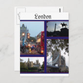 Londen Briefkaart (Voorkant / Achterkant)
