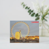 Londen Briefkaart (Staand voorkant)
