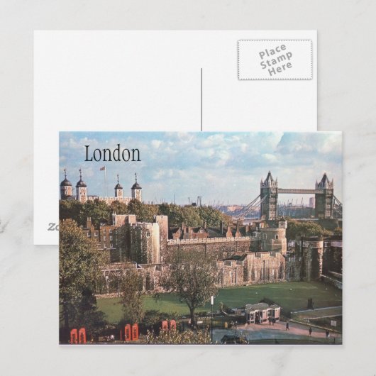 Londen  briefkaart (Voorkant / Achterkant)