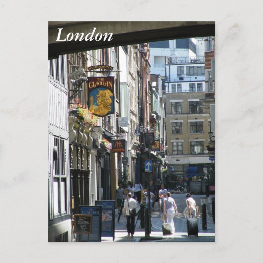 Londen Briefkaart (Voorkant)