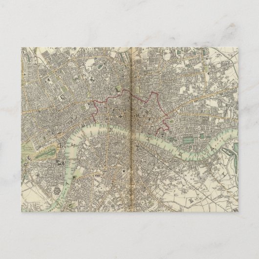 Londen Briefkaart (Voorkant)