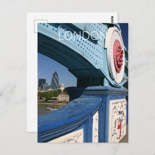 Londen Briefkaart (Voorkant / Achterkant)