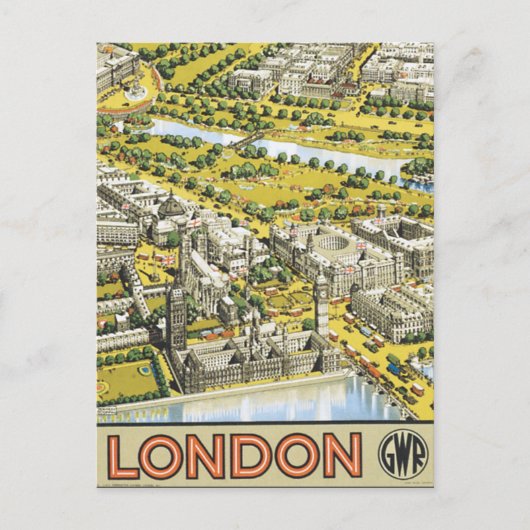 Londen Briefkaart (Voorkant)