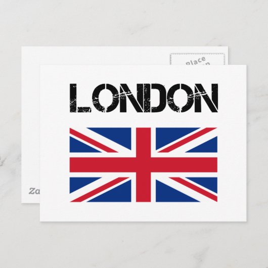 Londen Briefkaart (Voorkant / Achterkant)