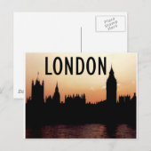 Londen Briefkaart (Voorkant / Achterkant)