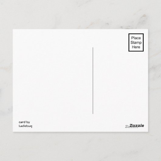 Londen Briefkaart (Achterkant)