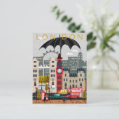 Londen Briefkaart (Staand voorkant)