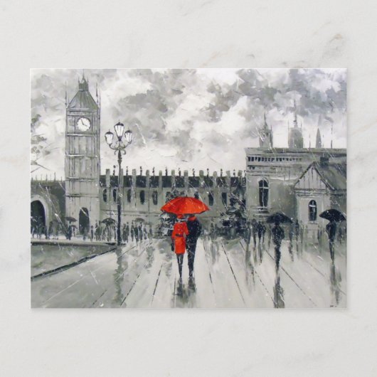 Londen Briefkaart (Voorkant)
