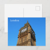 Londen Briefkaart (Voorkant / Achterkant)