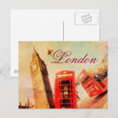 Londen  briefkaart (Voorkant / Achterkant)