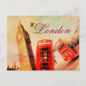 Londen  briefkaart (Voorkant)