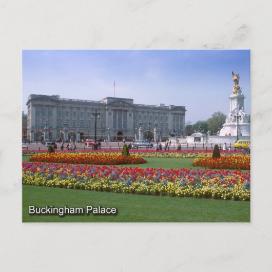 londen briefkaart 09 buckingham_palace (Voorkant)