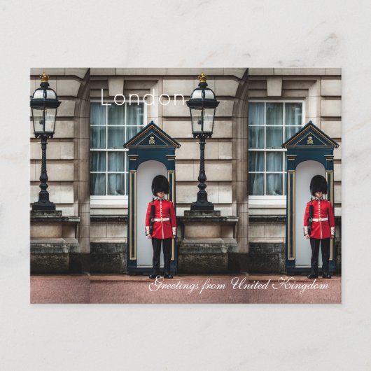 Londen Briefkaart groeten uit Groot-Brittannië (Voorkant)