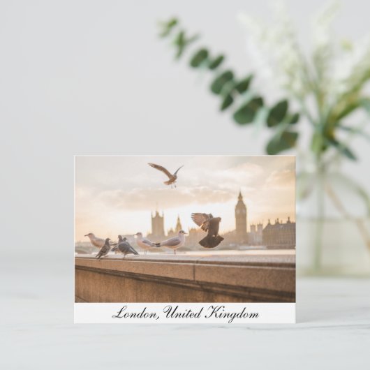 Londen, Briefkaart Parlement (Staand voorkant)