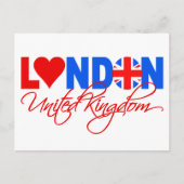 Londen briefkaart - pas aan! (Voorkant)