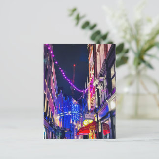 Londen Briefkaart, Soho, Engeland Briefkaart