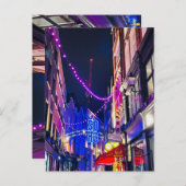 Londen Briefkaart, Soho, Engeland Briefkaart (Voorkant / Achterkant)