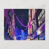 Londen Briefkaart, Soho, Engeland Briefkaart (Achterkant)