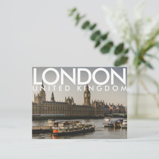 Londen, Briefkaart Verenigd Koninkrijk (Staand voorkant)