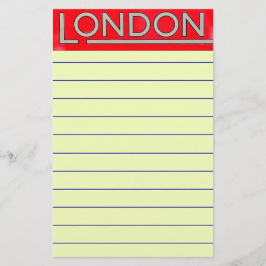 Londen Briefpapier (Voorkant)
