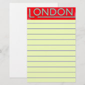 Londen Briefpapier (Voorkant / Achterkant)