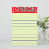 Londen Briefpapier (Staand voorkant)