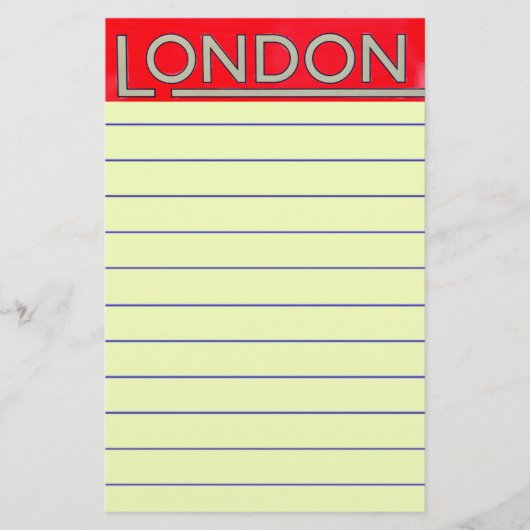 Londen Briefpapier (Voorkant)