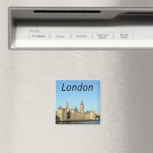 Londen, Brits parlement en de BigBen Magneet (Insitu (Vaatwasser))