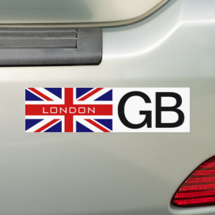 Londen Britse Unie jack vlag bumper sticker