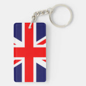 Londen Britse Vlag Sleutelhanger (achterkant)