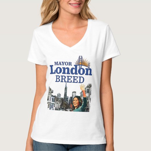 Londen broedt voor burgemeester. t-shirt (Voorkant)