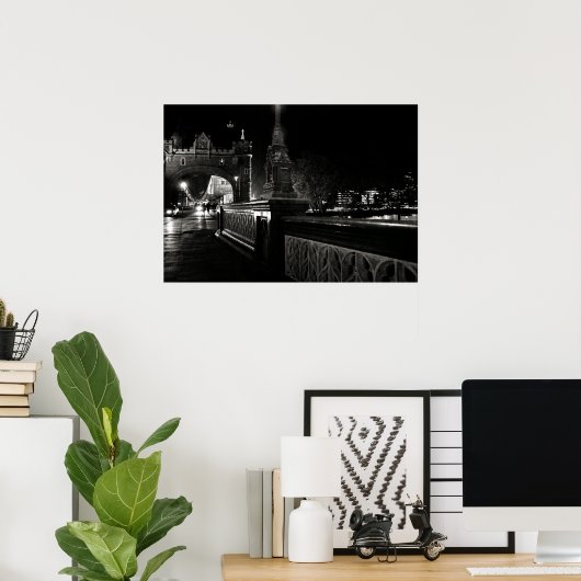 Londen-brug - Poster (Thuiskantoor)