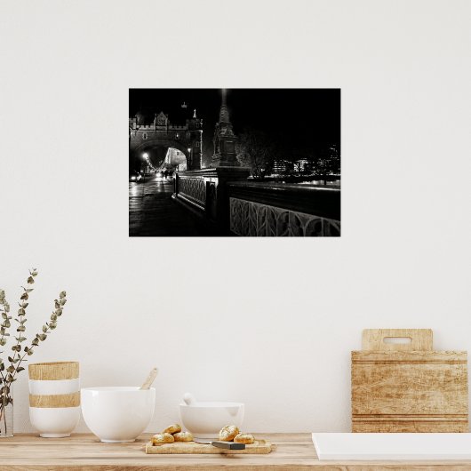 Londen-brug - Poster (Keuken)