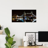Londen-brug Poster (Thuiskantoor)