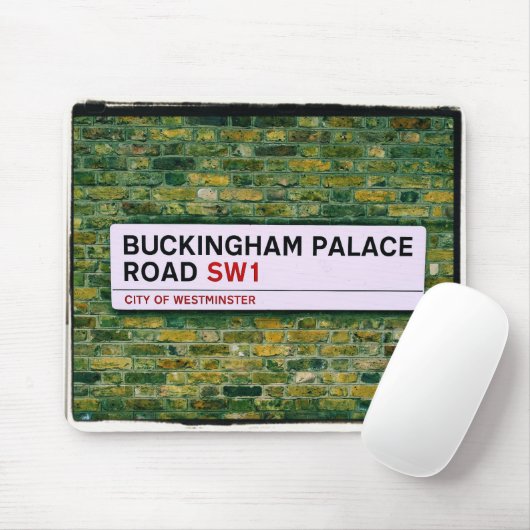 Londen - Buckingham Palace Road Mousepad Muismat (Met muis)