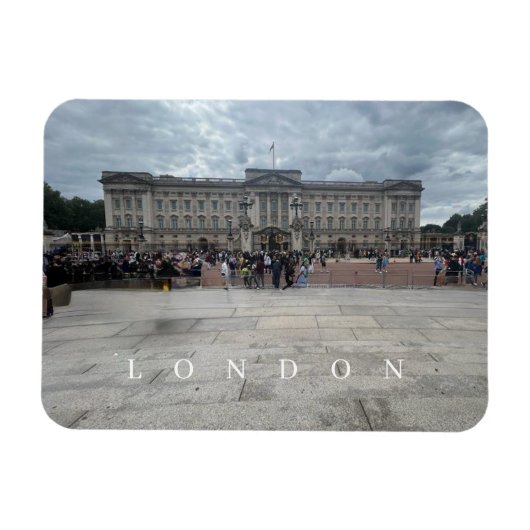 Londen Buckingham Palace uitzicht koelkastmagneet Magneet (Horizontaal)